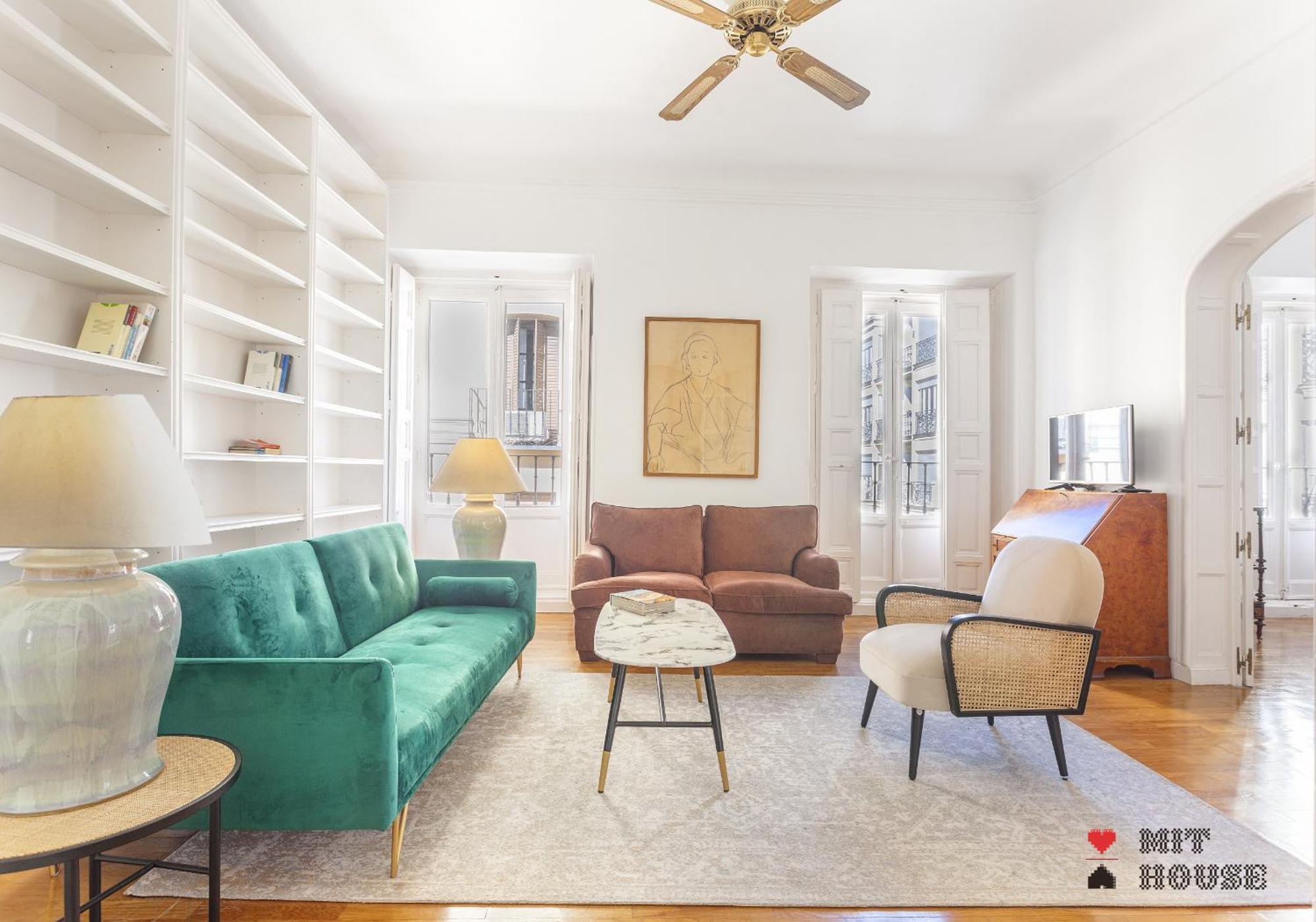 Apartamento Paseo Del Prado II En Madryt Zewnętrze zdjęcie