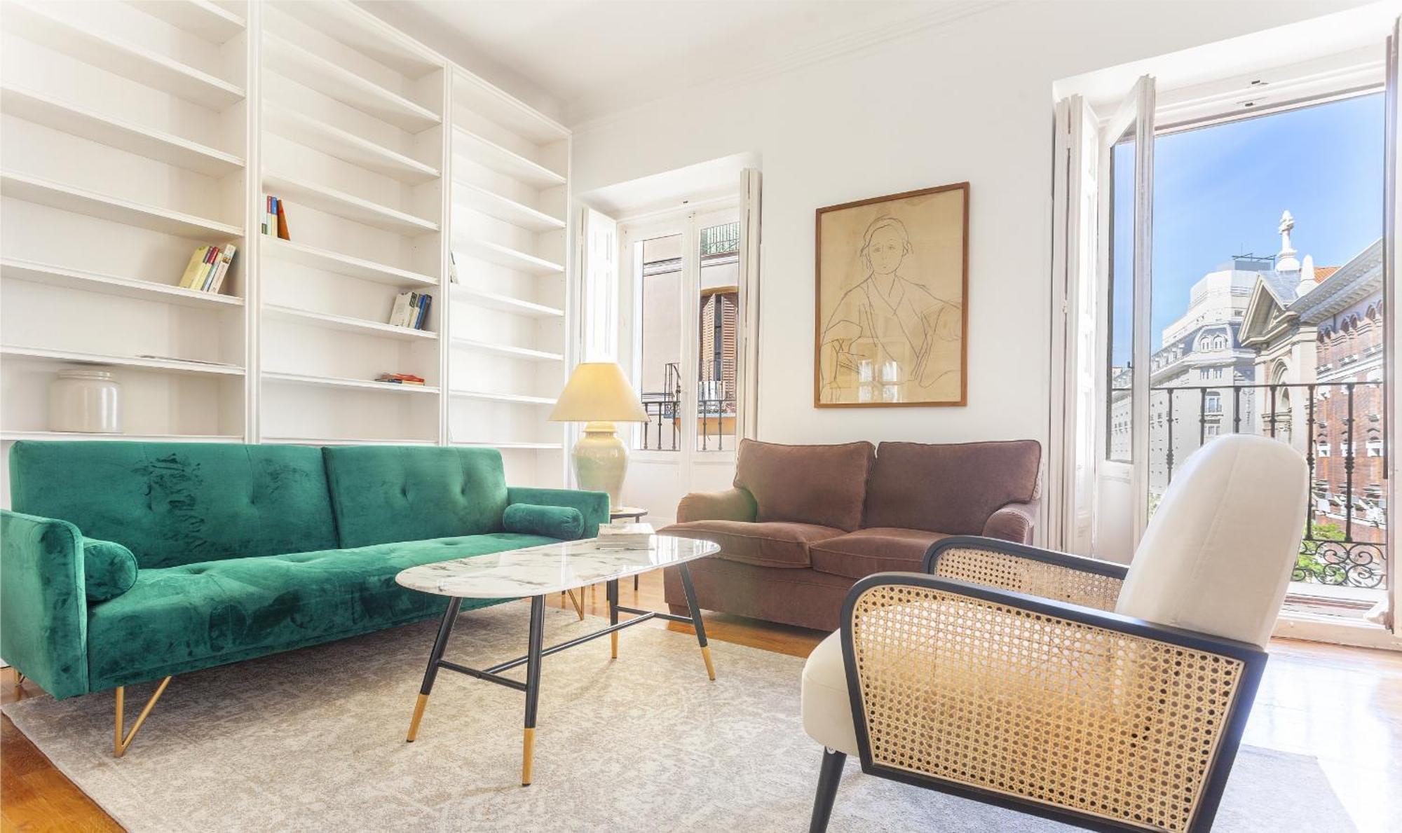 Apartamento Paseo Del Prado II En Madryt Zewnętrze zdjęcie