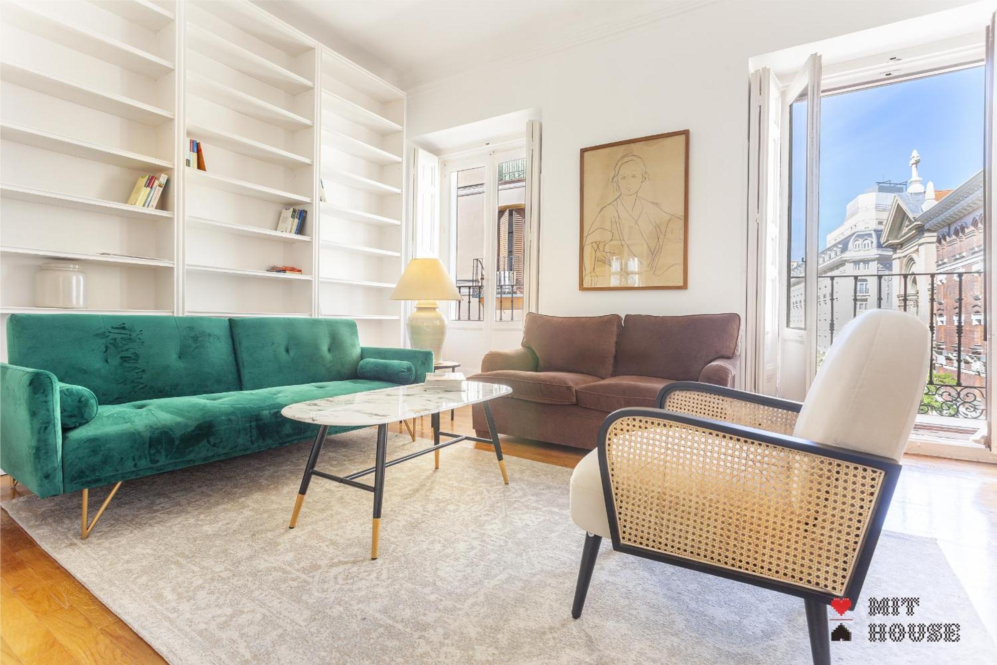 Apartamento Paseo Del Prado II En Madryt Zewnętrze zdjęcie